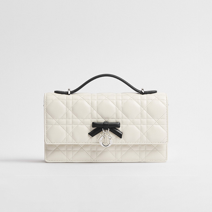 dior my dior mini two tone lambskin crossbody bag